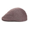 casquette enfant coton et lin marron
