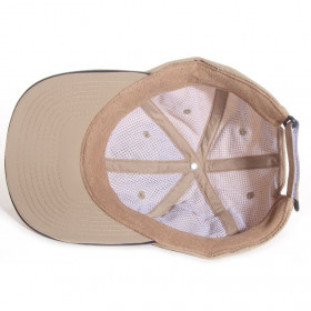 casquette baseball nylon suplex beige