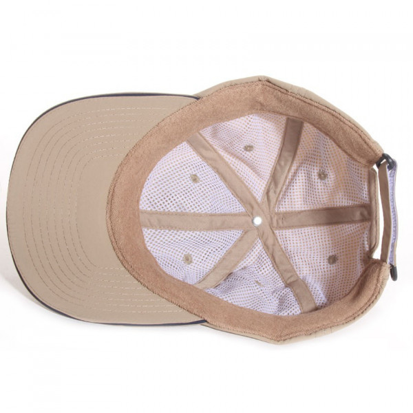 casquette baseball nylon suplex beige