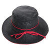 chapeau pluie avec cordon coloré