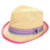 chapeau de paille trilby