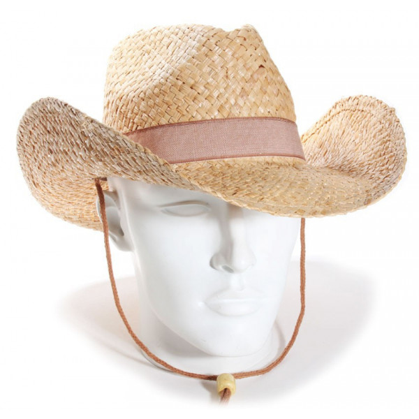chapeau paille cowboy