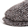 casquette gavroche tweed marron