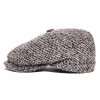 casquette gavroche tweed marron
