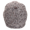 casquette gavroche tweed marron