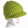 bonnet casquette vert anis