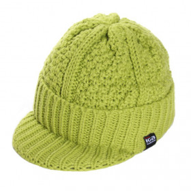 bonnet visière vert anis