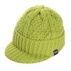 bonnet visière vert anis