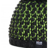 maille laine noir et anis