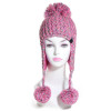bonnet péruvien coloris rose