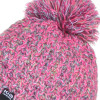 laine rose multicolore