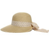 Demi capeline paille cousue beige - Florence - Modissima