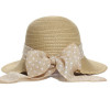Demi capeline paille cousue beige - Florence - Modissima