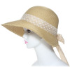 capeline paille beige