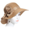 capeline paille taupe