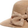 chapeau avec noeud papillon