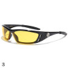 lunette de soleil vision jaune monture noir