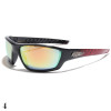 lunette de soleil monture rouge