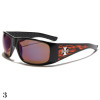 lunette de soleil flamme orange