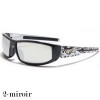 lunette de soleil monture noir et grise