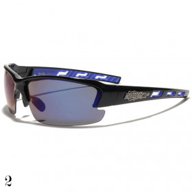lunette de soleil verre bleuté