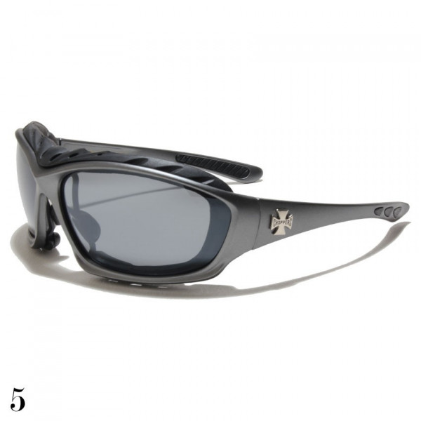 lunettes de soleil vision grise monture gris anthracite