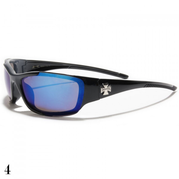 lunettes de soleil verres bleutés