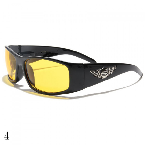 lunettes de soleil vision jaune