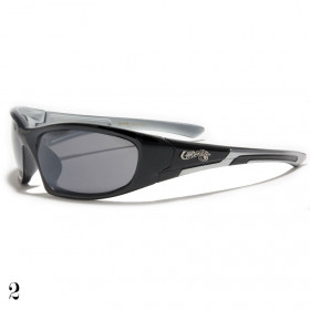 lunettes de soleil monture noir et grise