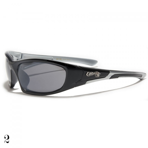 lunettes de soleil monture noir et grise
