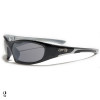 lunettes de soleil monture noir et grise