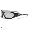 lunettes de soleil monture noir et grise