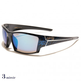 lunettes de soleil spider bleu