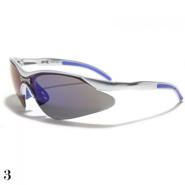 lunettes de soleil vision grise monture grise et bleu
