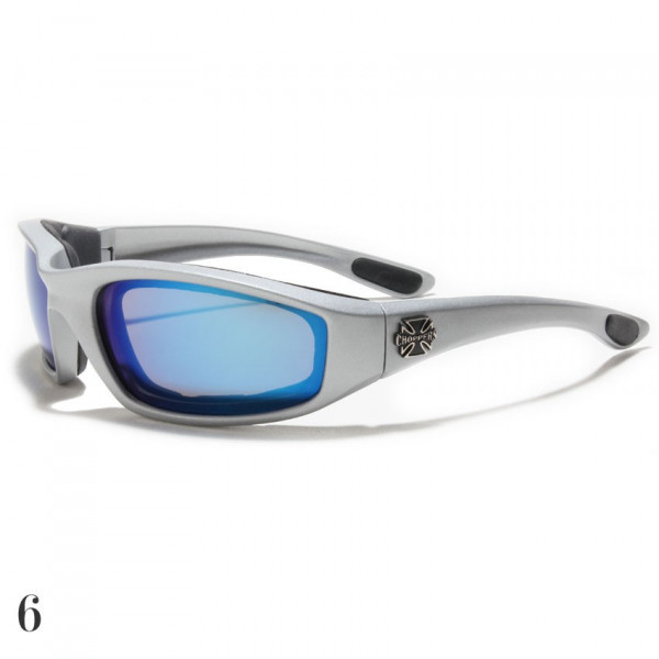 lunettes de soleil vision bleue