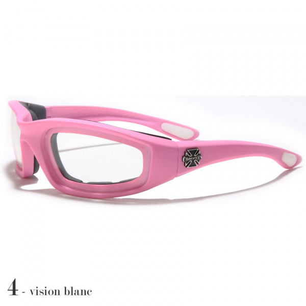 lunettes de soleil vision blanche