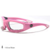 lunettes de soleil vision blanche
