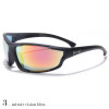 lunettes de soleil vision bleue