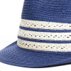 trilby avec tresse paille