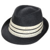 chapeau paille noir