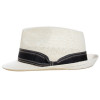 Chapeau paille ajourée