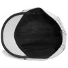 Casquette d'été lin gris doublée coton