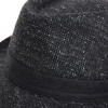 chapeau laine noir