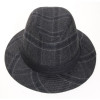 chapeau feutre écossais coloris gris anthracite