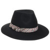 chapeau feutre femme coloris noir
