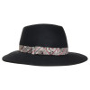 chapeau feutre femme coloris noir