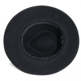 chapeau feutre femme coloris noir