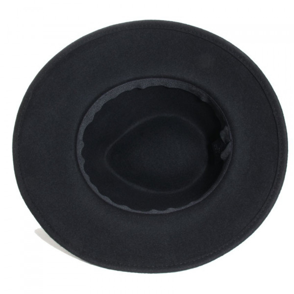 chapeau feutre femme coloris noir
