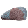 casquette plate mi-saison en laine et coton