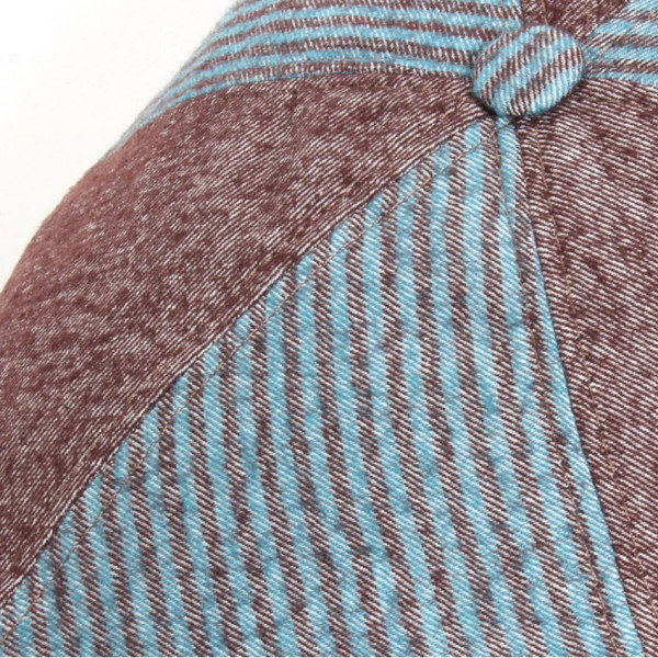 casquette plate mi-saison en laine et coton